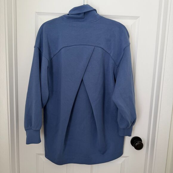 Women Lululemon Modal-Blend Turtleneck Tunic Relaxed Fit Water Drop SIze 4 - Picture 3 of 8